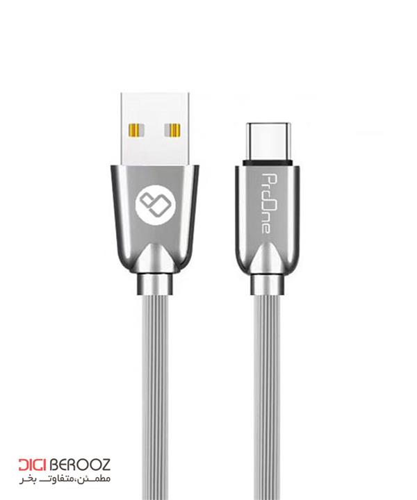 کابل شارژ پرووان USB به USB-C مدل C02 Series PCC140
